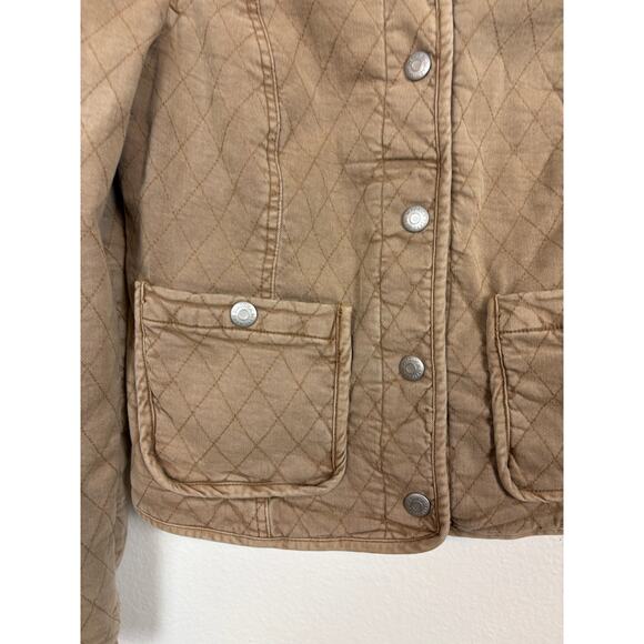 Veronica Beard Camilla Quilted Snap Button Puff Sleeve Jacket Small - Picture 5 of 7